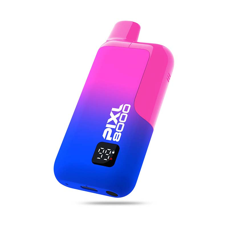 blu-razz-chew-by-PIXL-8000-vape-kit