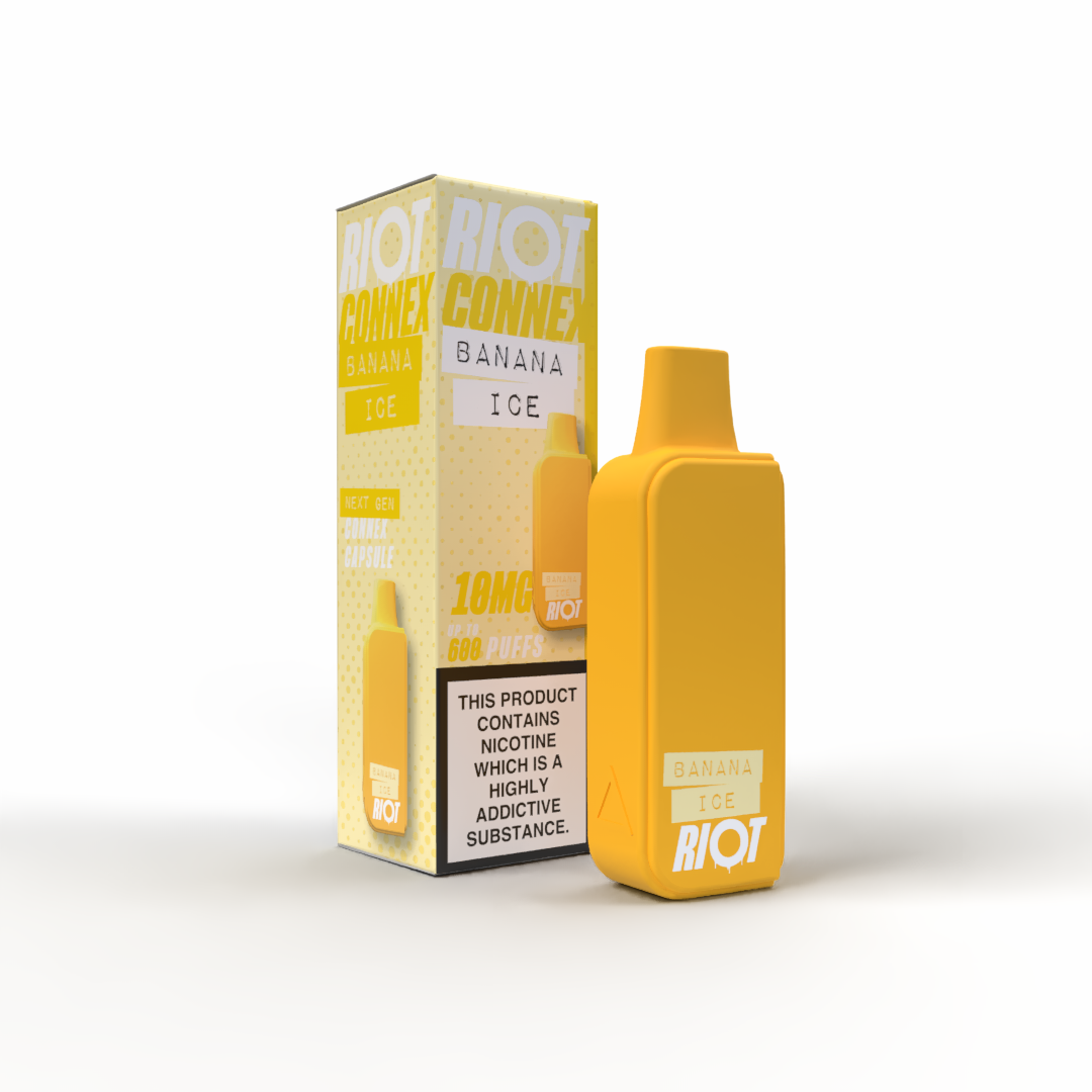 Riot Connex - Banana Ice Prefilled Pod