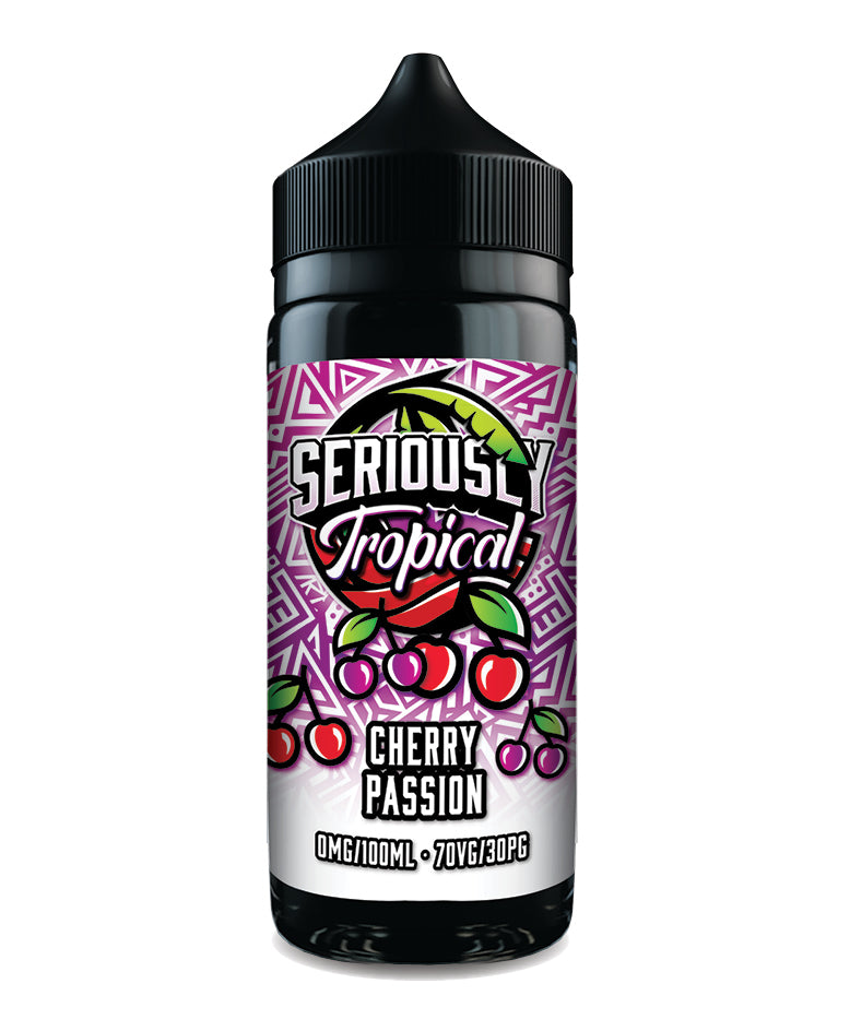 Cherry-Passion-Seriously-Tropical-100ml-Shortfill-eliquid-by-Doozy-Vape