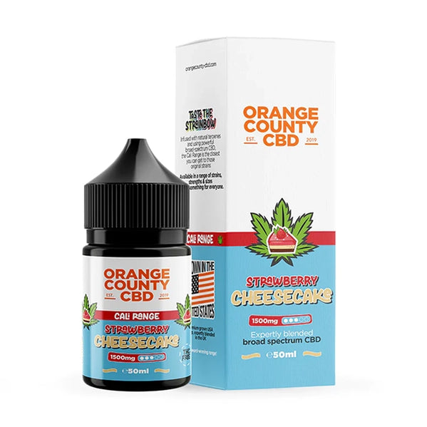 Orange County CBD - Strawberry Cheesecake 50ml