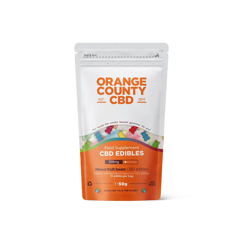 Orange County CBD Gummy Bears Edibles | Grab Bag