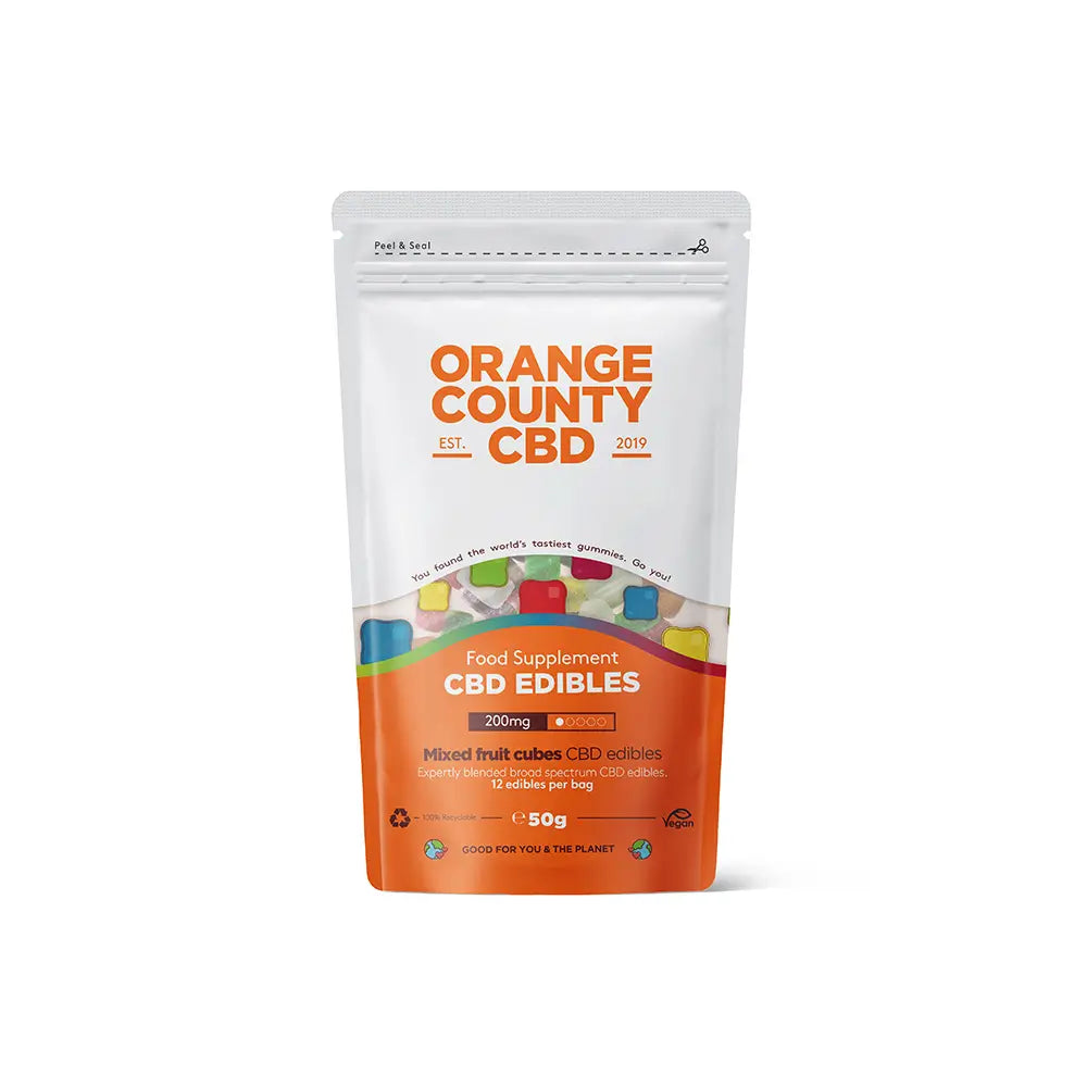Orange County CBD Gummy Cubes Edibles | Mini Grab Bag