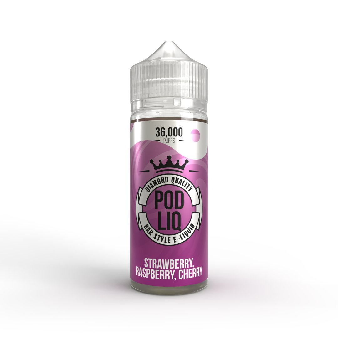 Riot Pod Liq Strawberry Raspberry Cherry