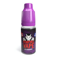 vampire vape blueberry e-liquid bottle