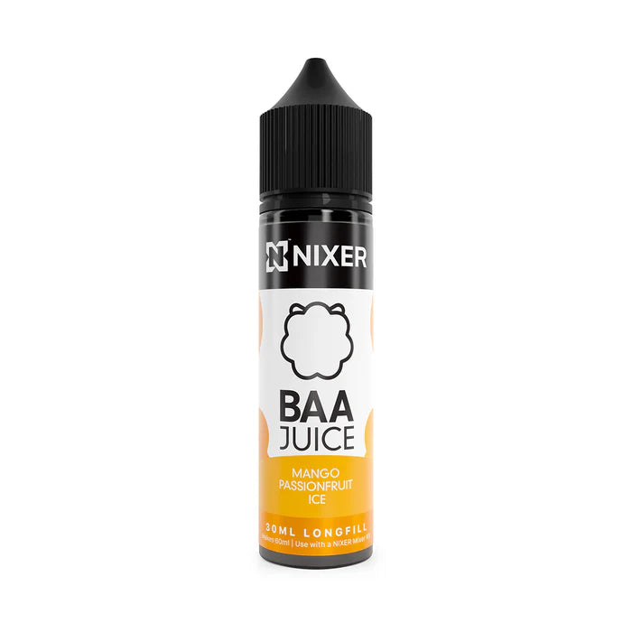 baa juice x nixer mango passionfruit ice