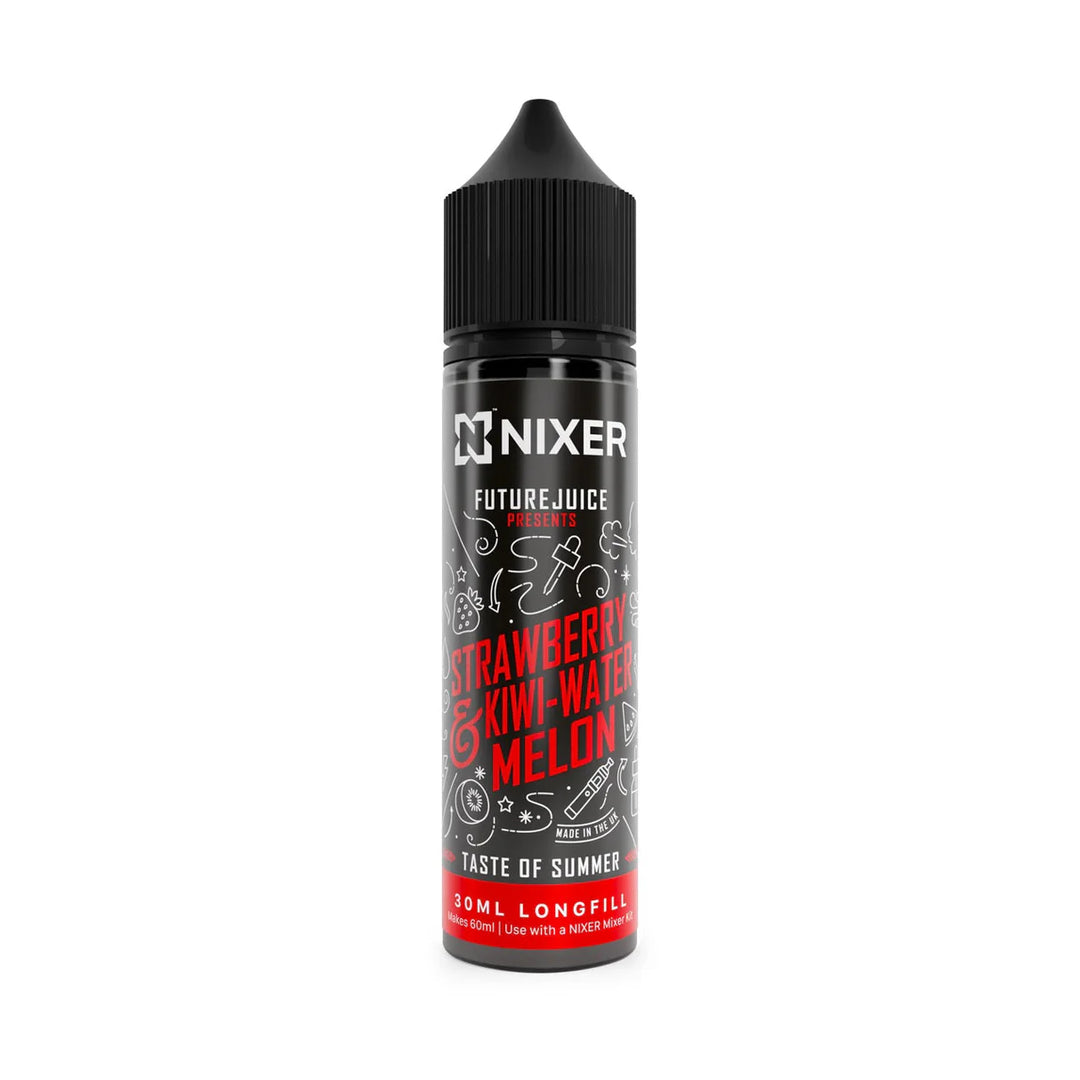 Strawberry Kiwi-Watermelon-longfill-e-liquid-by-Nixer-X-Future-Juice