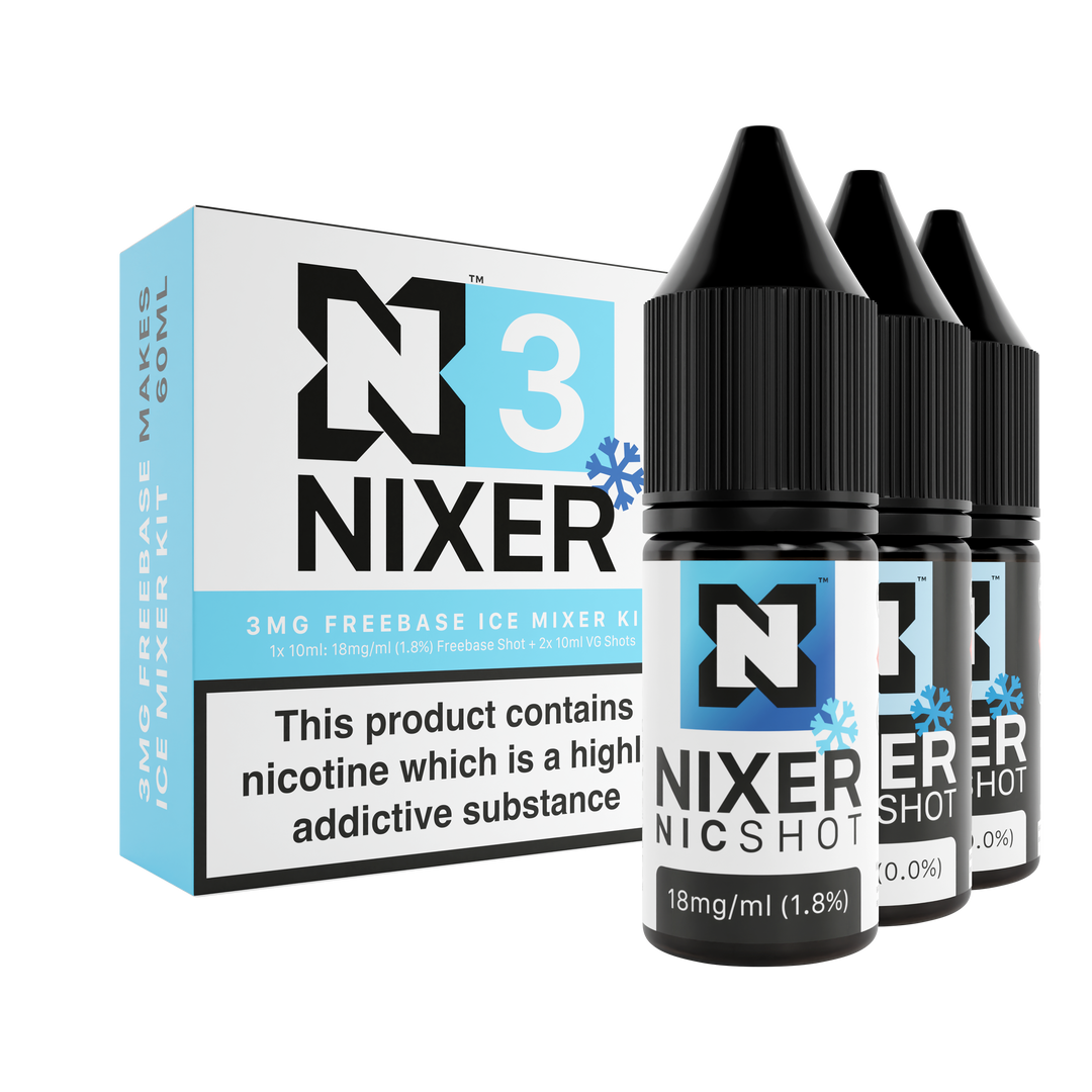 nixer 3mg ice mixer kit