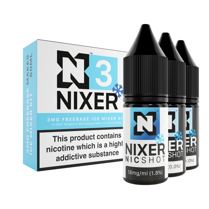 nixer 3mg ice mixer kit