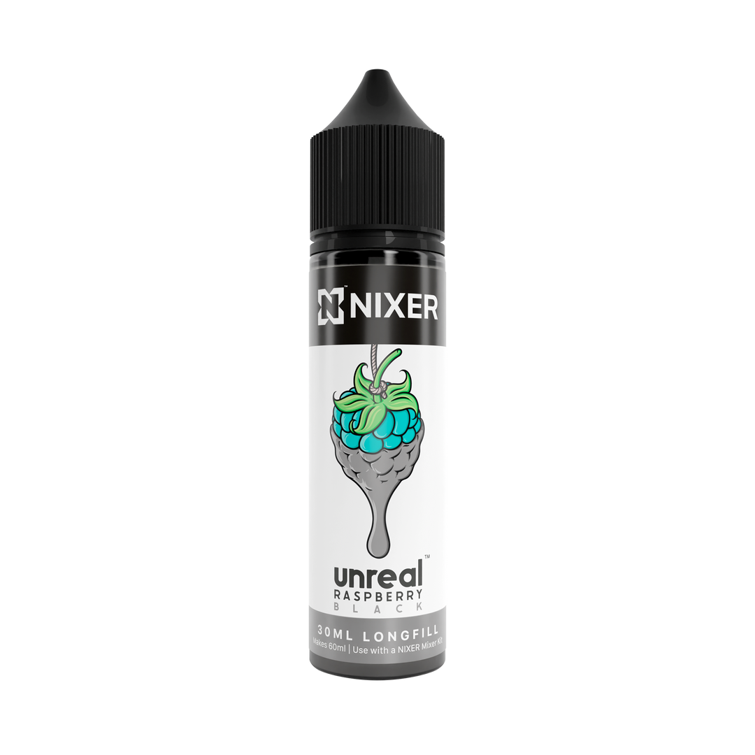 nixer x unreal raspberry black