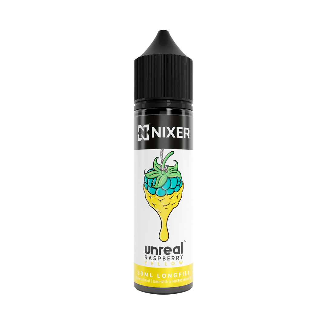 nixer x unreal raspberry yellow