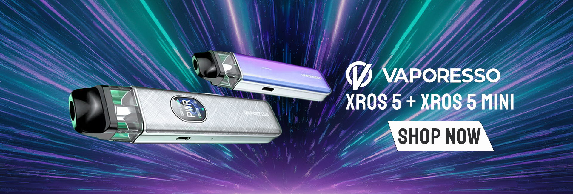 vaporesso xros 5 xros 5 mini banner