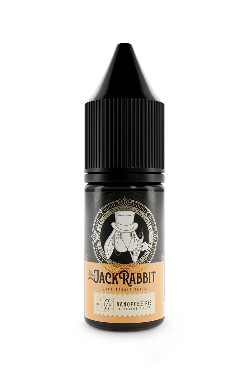 Banoffee Pie Nic Salt 10mg E-Liquid by Jack Rabbit
