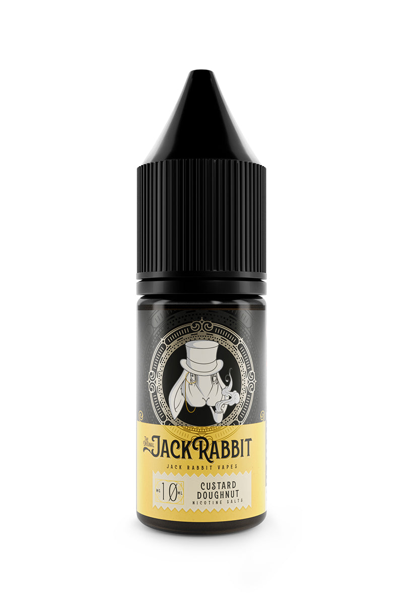Custard Doughnut 10ml Nic Salt E-Liquid by Jack Rabbit