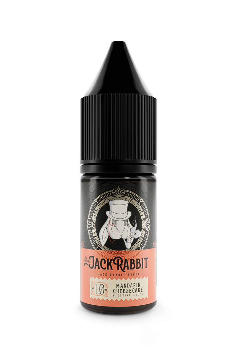 Mandarin Cheesecake 10mg Nic Salt E-Liquid by Jack Rabbit