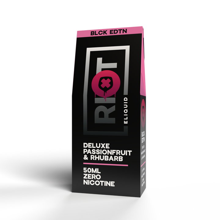 Deluxe Passion fruit & Rhubarb Black Edition