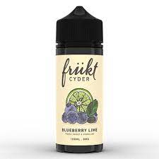 Frukt Cyder - Blueberry & Lime 100ml Shortfill