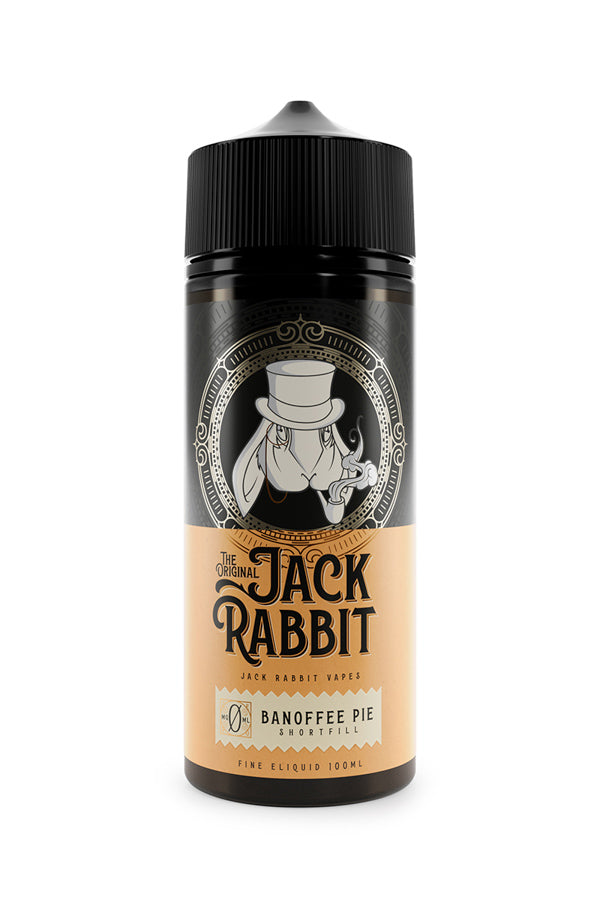 Banoffee Pie 100ml Shortfill by Jack Rabbit E-liquid
