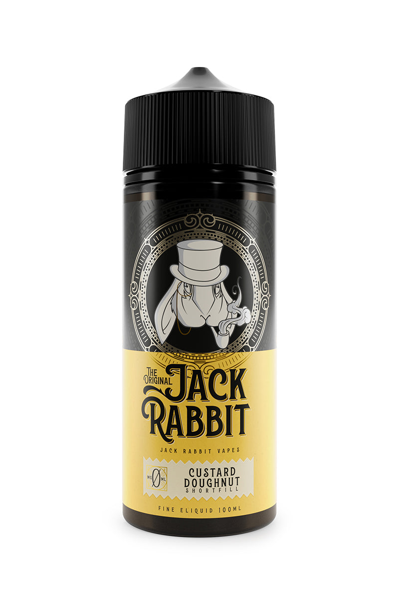 Custard Doughnut 100ml Shortfill by Jack Rabbit E-Liquid