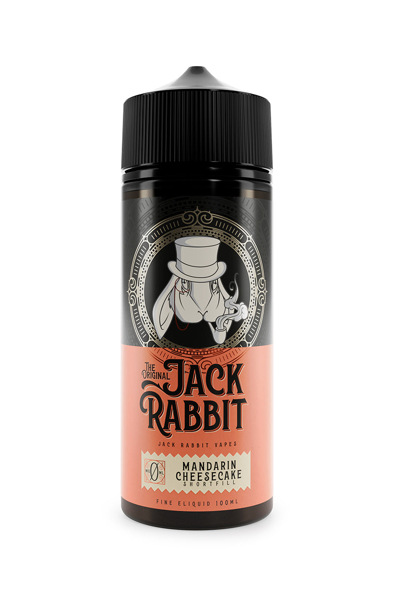 Mandarin Cheesecake 100ml Shortfill by Jack Rabbit E-liquid