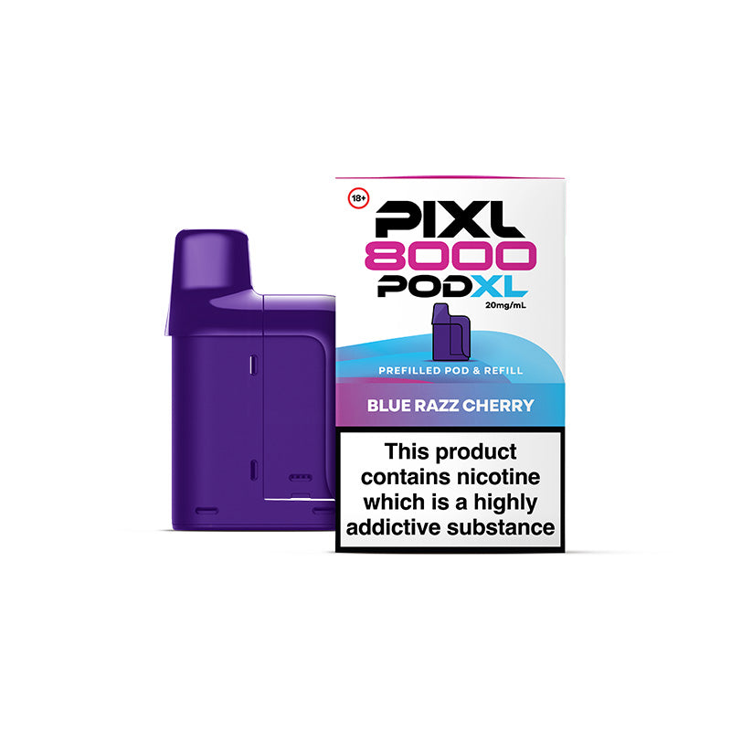 blue-razz-cherry-by-PIXL-8000-Refill-Pod