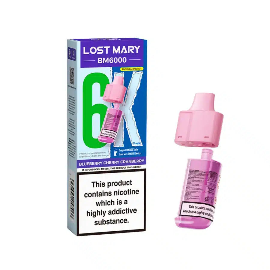 Lost Mary BM6000 Prefilled Replacement Pods