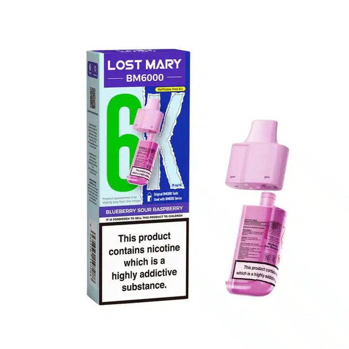 Lost Mary BM6000 Prefilled Replacement Pods