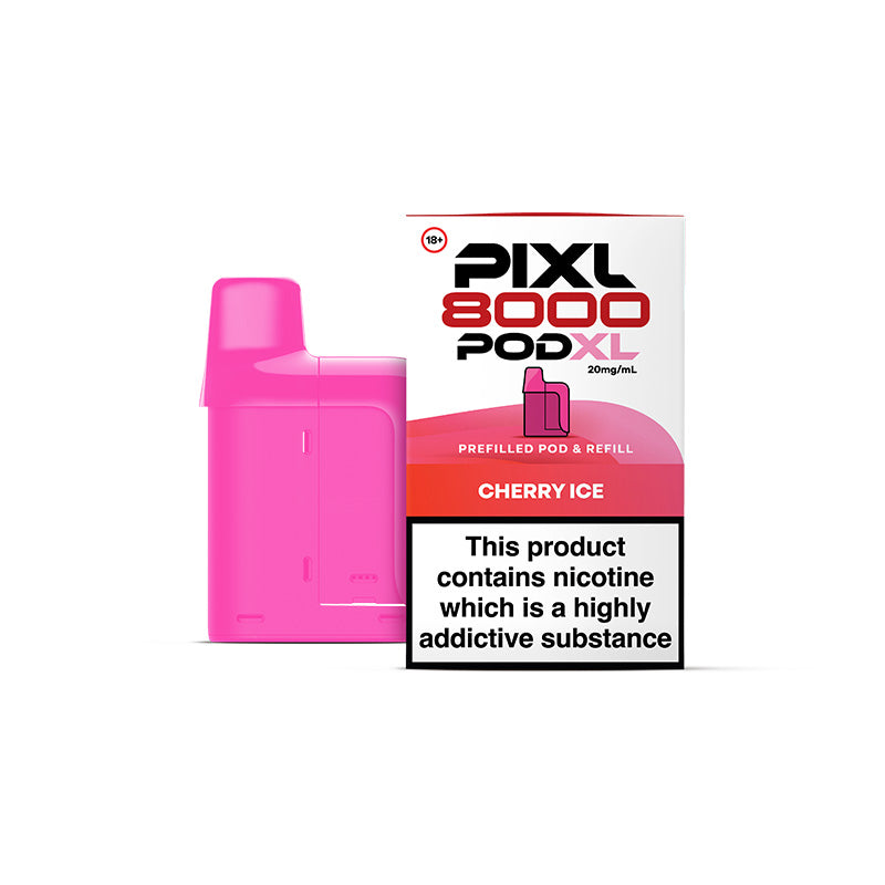 cherry-ice-by-PIXL-8000-Refill-Pod