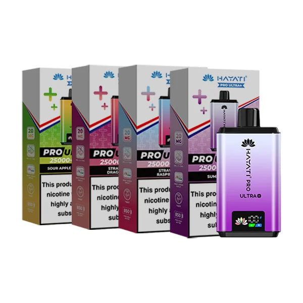 Hayati Pro Ultra 25k pod vape kits collection image