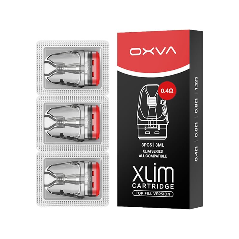 OXVA Xlim V3 XL replacement pod Top Fill 3ml 0.4ohm