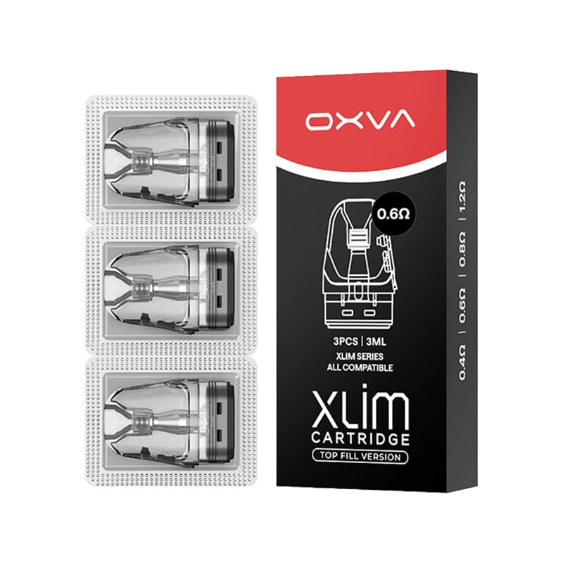 OXVA Xlim V3 XL Top Fill Replacement Pods 3ml OXVA Xlim V3 XL Top Fill Replacement Pods 3ml