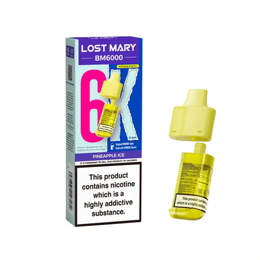 Lost Mary BM6000 Prefilled Replacement Pods