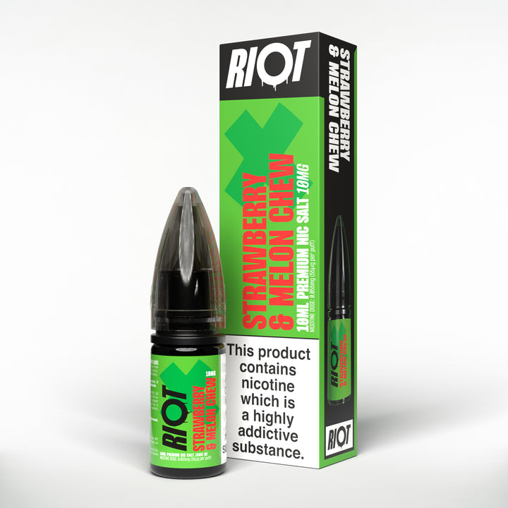 Riot X Strawberry Melon Chew Nic Salt E-liquid