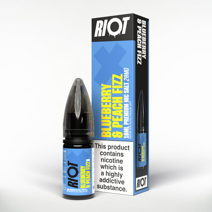 Riot X Blueberry Peach Fizz Nic Salt E-liquid