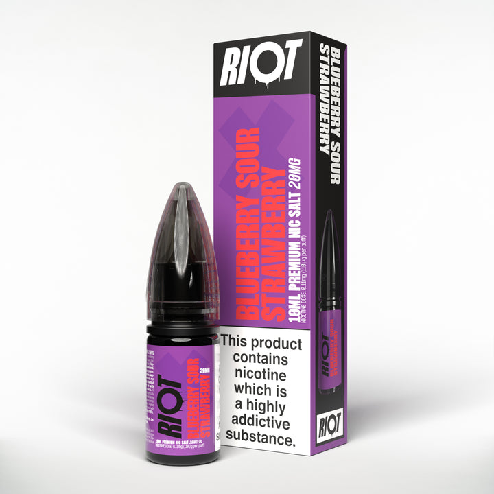 Riot X Blueberry Sour Strawberry Nic Salt E-liquid