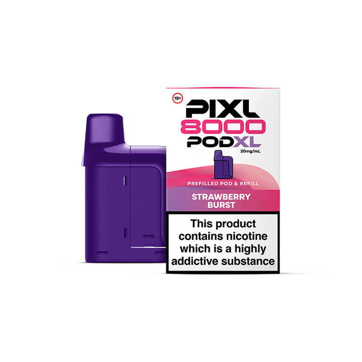 Strawberry-burst-by-PIXL-8000-Refill-Pod