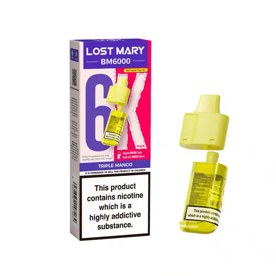 Lost Mary BM6000 Prefilled Replacement Pods