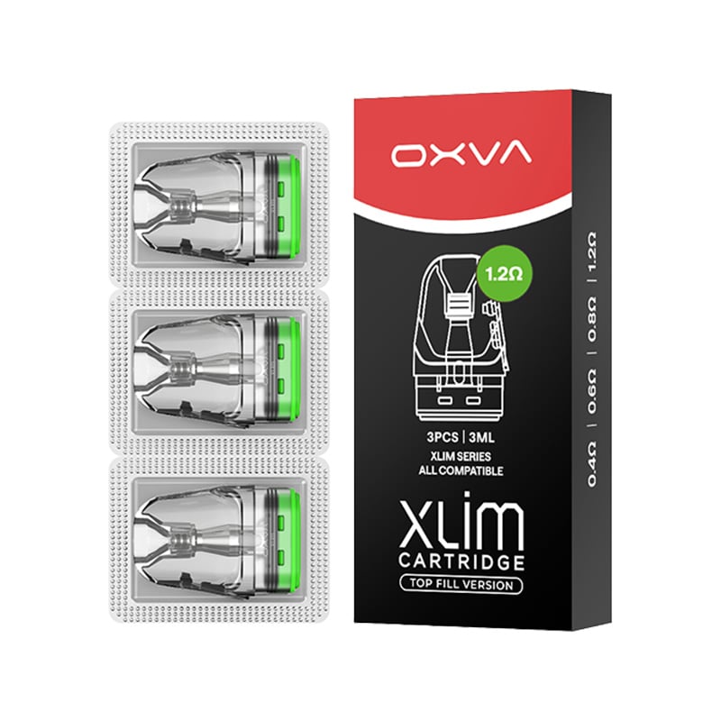 OXVA Xlim V3 XL Top Fill Replacement Pods 3ml OXVA Xlim V3 XL Top Fill Replacement Pods 3ml