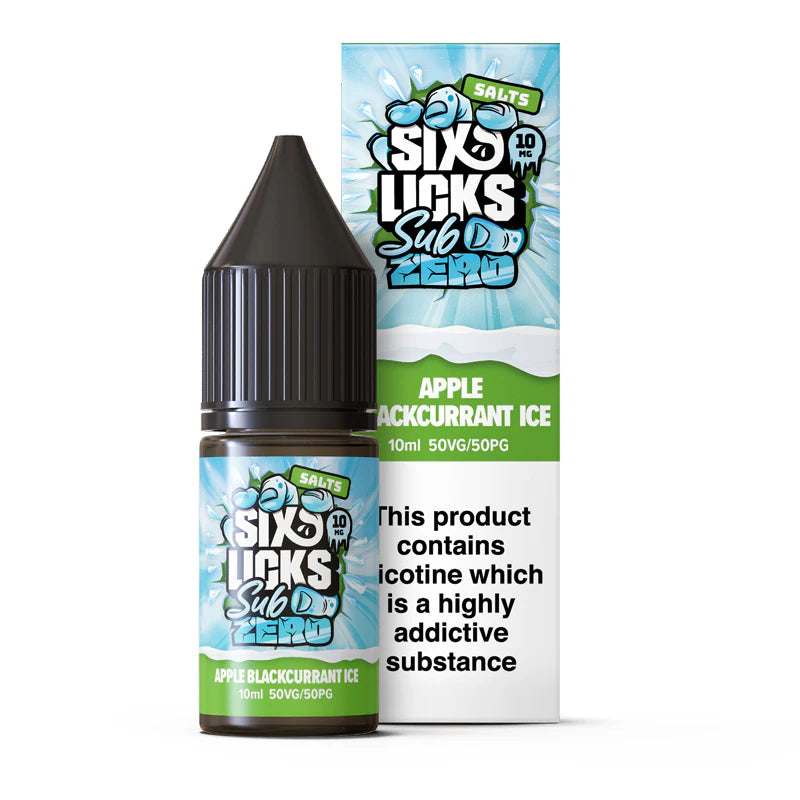 apple blackcurrant ice nic salt