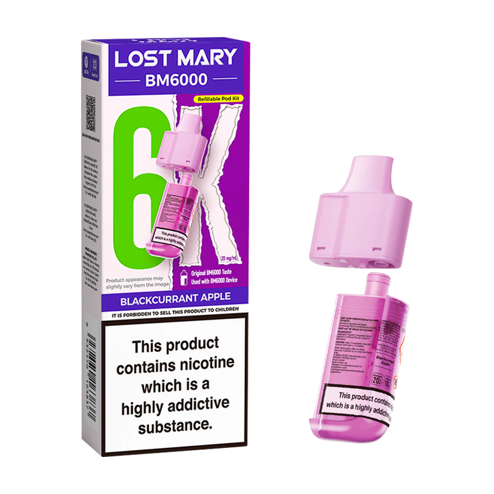 Lost Mary BM6000 Prefilled Replacement Pods
