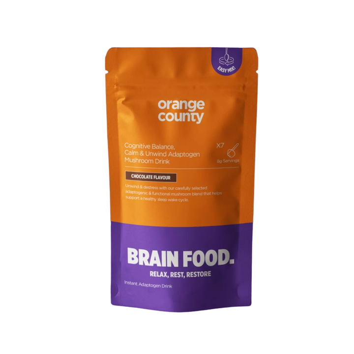 brain food relax adaptogen coffee orange county