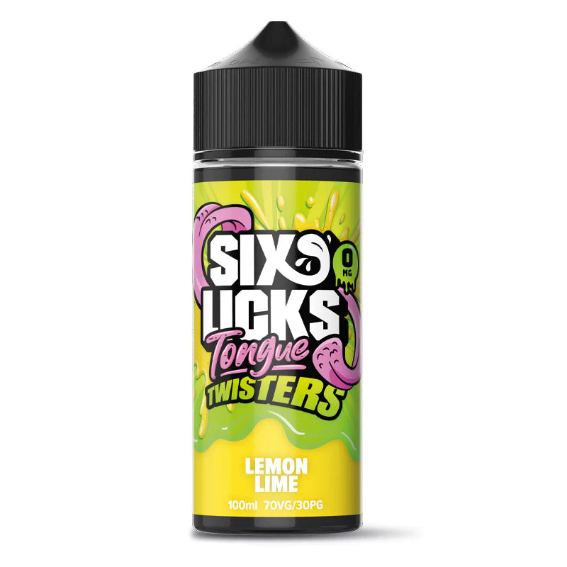 lemon lime tongue twisters eliquid by six licks