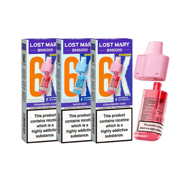 Lost Mary BM6000 Prefilled Replacement Pods