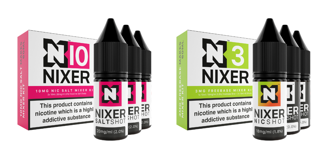 nixer nicotine mixer kits