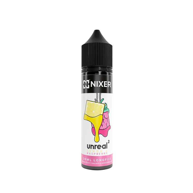 nixer unreal 2 lemon raspberry eliquid