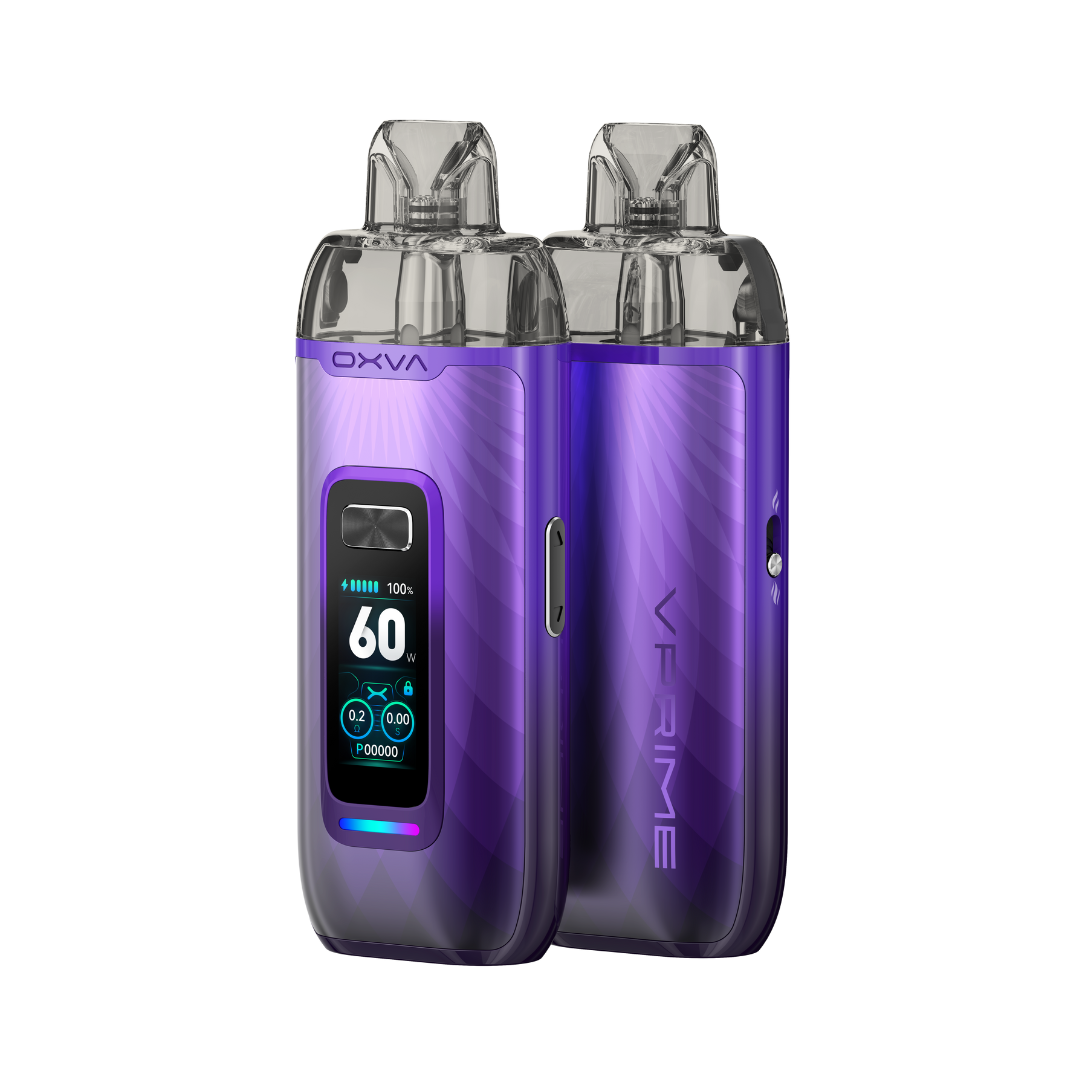 oxva vprime pod vape kit auroral purple