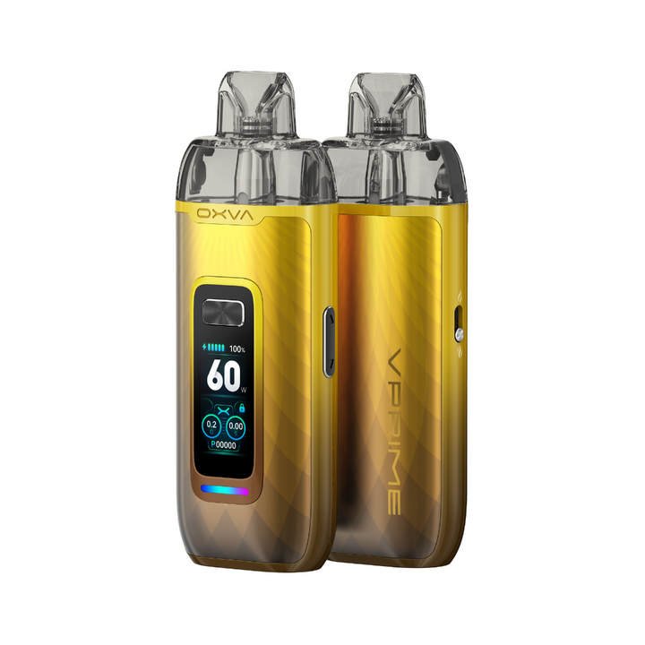 oxva vprime pod vape kit glorious gold