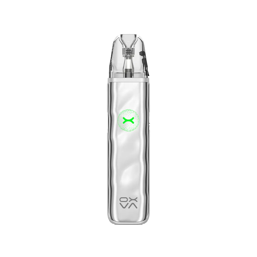 oxva xlim go 2 vape kit metal silver