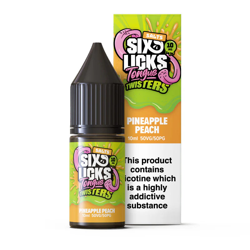 tongue twisters pineapple peach nic salt