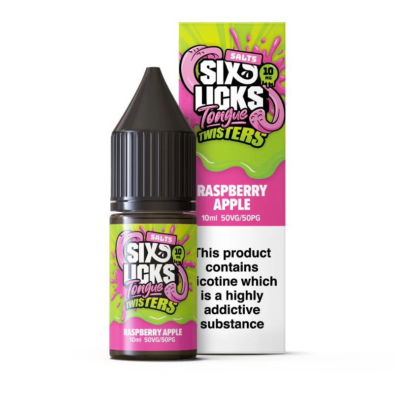 tongue twisters raspberry apple nic salt