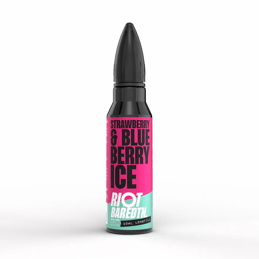 riot bar edition longfill eliquid strawberry blueberry ice